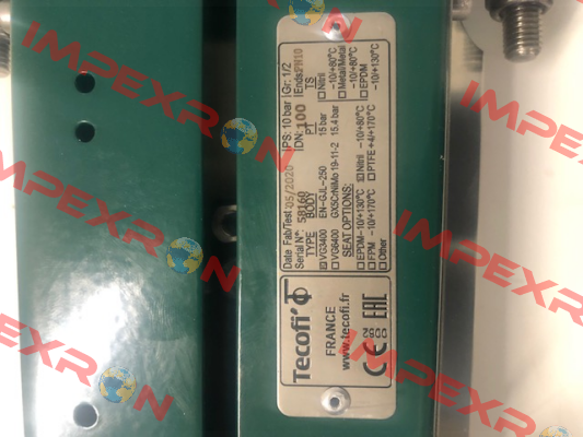 VG3400-03NI0100 Tecofi