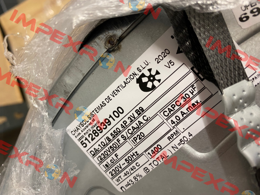 DA 10/8 550 W 4 P 3V B9 230/50 / 5128939100 Chaysol
