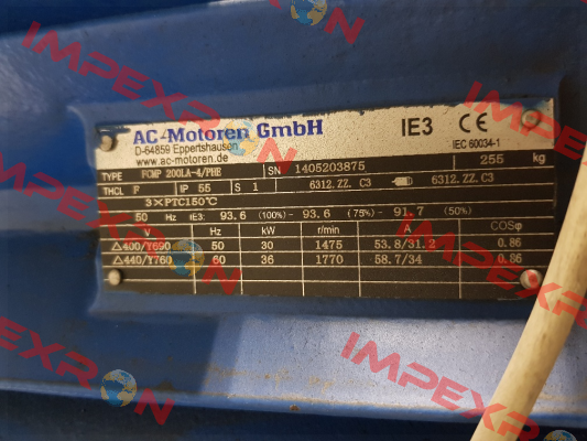 FCMP 200L-4/PHE AC Motoren