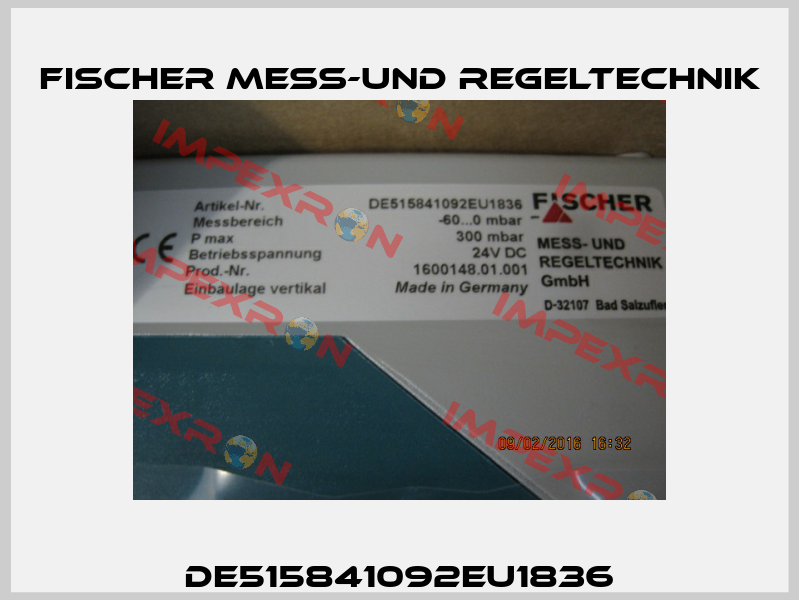 DE515841092EU1836 FISCHER Mess-und Regeltechnik