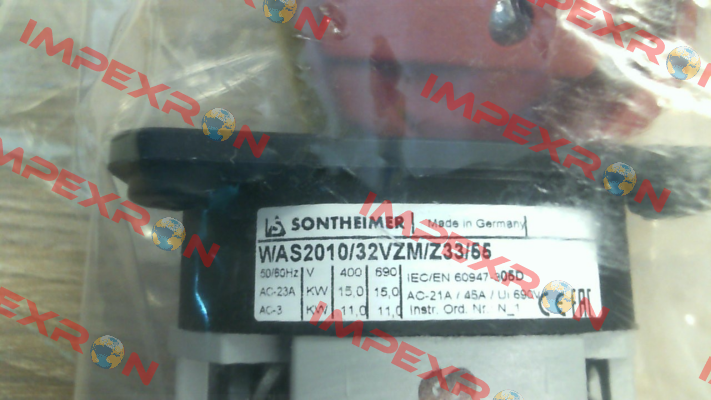 10003061 - WAS2010/32VZM/Z33/55 Sontheimer