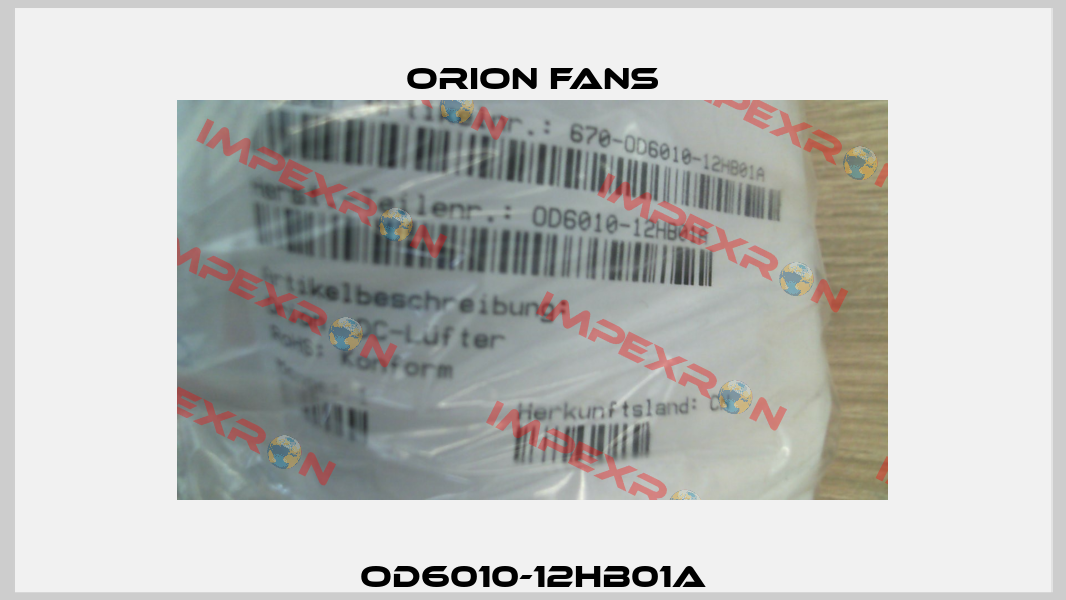 OD6010-12HB01A Orion Fans