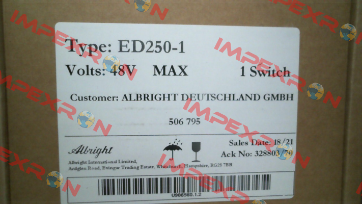 ED 250-1 Albright