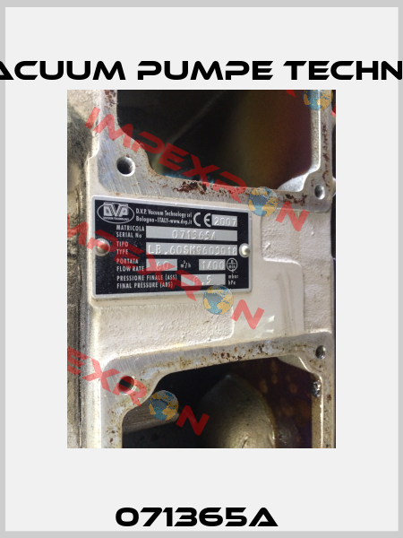071365A  DVP Vacuum Pumpe Technology