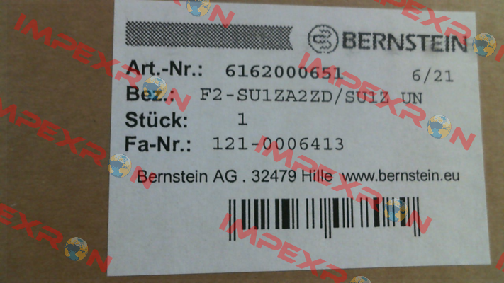 P/N: 6162000651, Type: F2-SU1ZA2ZD/SU1Z UN Bernstein