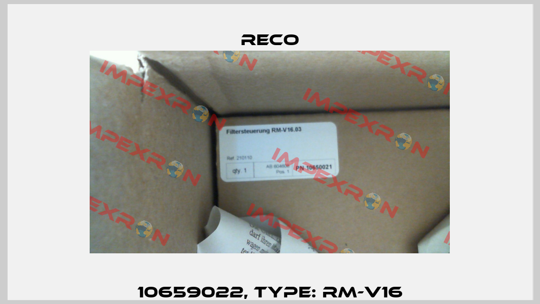 10659022, Type: RM-V16 Reco
