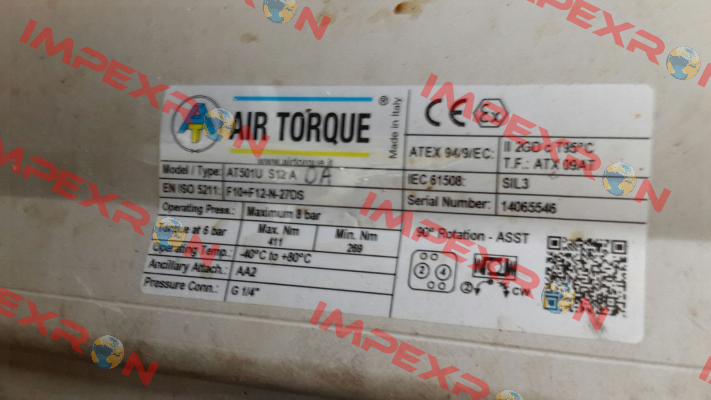 SC00600-6UF10F1227AZ Air Torque