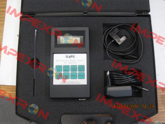 Type 7 acoustic belt meter  Clavis