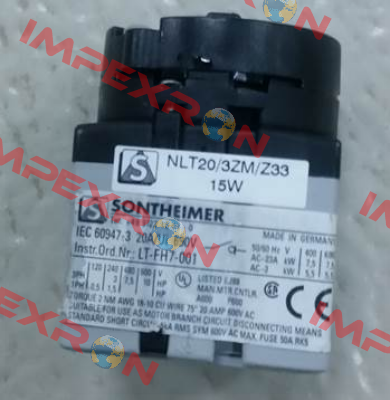 NLT20/3ZM/Z33 (10002015) Sontheimer