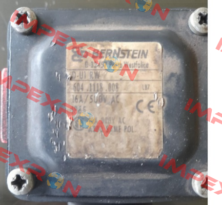 P/N: 6041118008, Type: D-U1 RW Bernstein