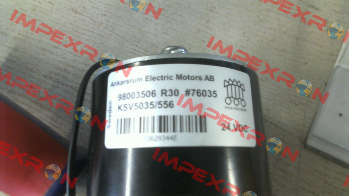 KSV 5035/556 Fhp Elmotor