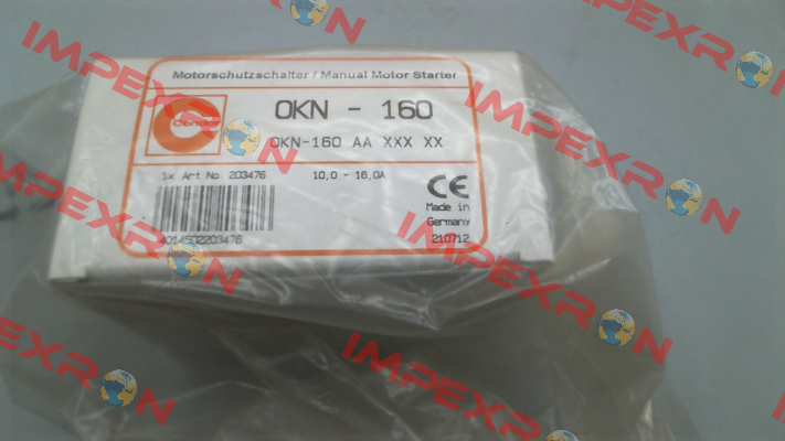 203476 / 16A OKN-160 AA XXX Condor