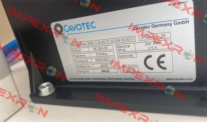 060-RX Cavotec