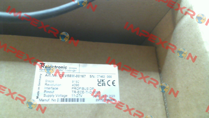 CEV58M-00167 / CEV58M*8192/4096 PB (NEU:CEV582M-10167) TR Electronic