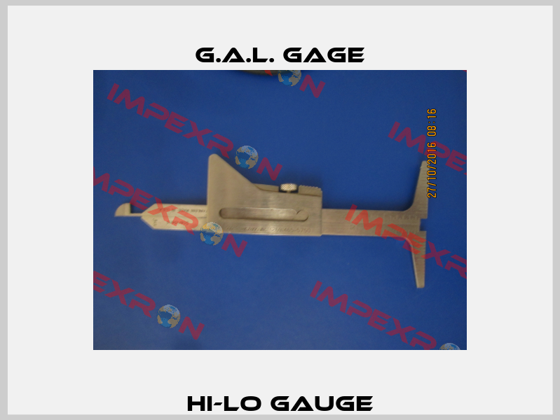 HI-LO GAUGE G.A.L. Gage