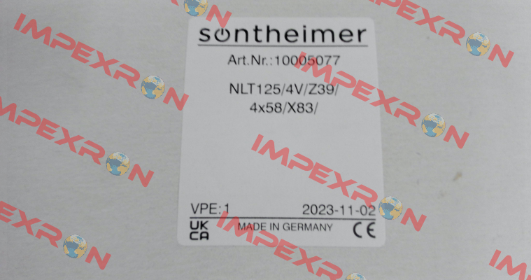 NLT125/4V/Z39/4x58/X83 Sontheimer